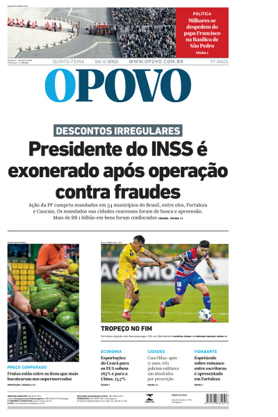 O POVO - Edição de 24 de Abril de 2025