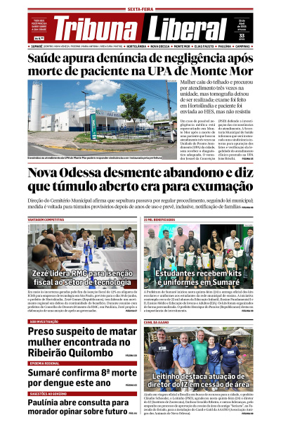 Tribuna Liberal - Edição de 25 de Abril de 2025