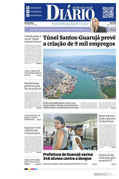 Diário do Litoral - Edição de 25 de Abril de 2025