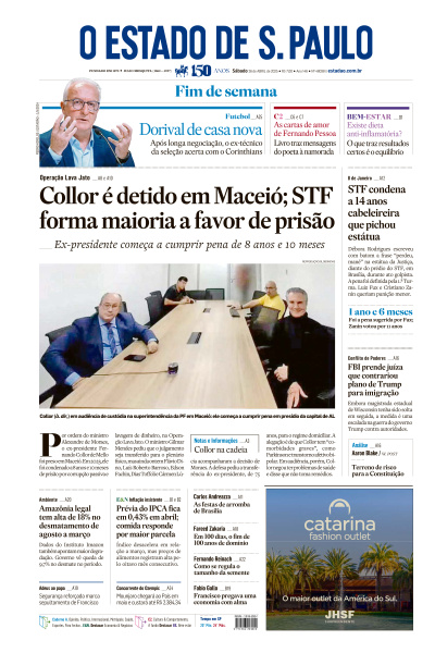 Estadão - Edição de 26 de Abril de 2025