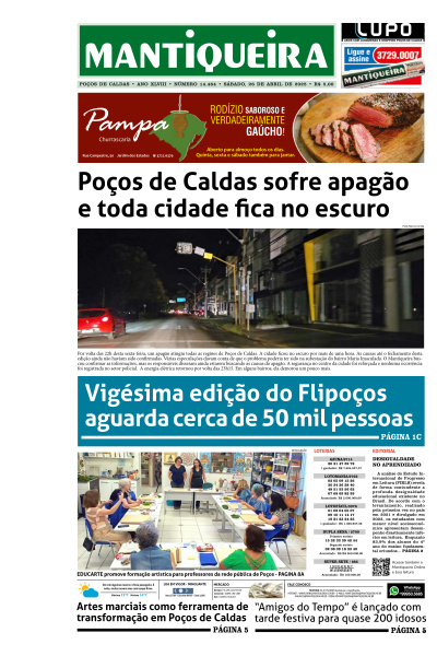 Mantiqueira - Edição de 27 de Abril de 2025