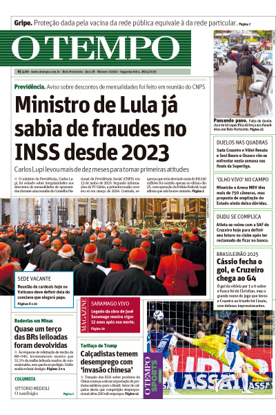 O TEMPO - Edição de 28 de Abril de 2025