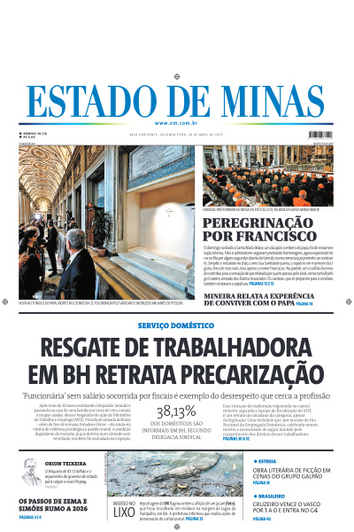 Estado de Minas - Edição de 28 de Abril de 2025