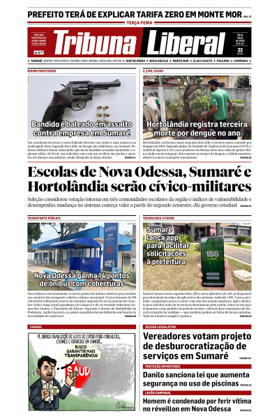 Tribuna Liberal - Edição de 29 de Abril de 2025