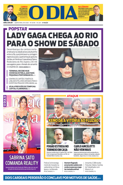 O DIA - Edição de 30 de Abril de 2025