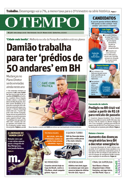 O TEMPO - Edição de 1º de Maio de 2025