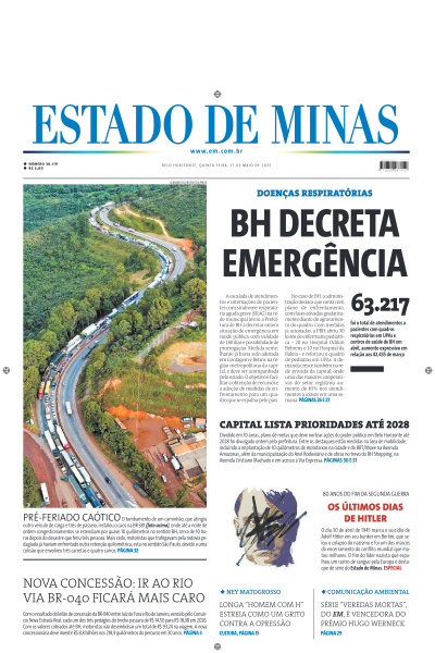 Estado de Minas - Edição de 01 de Maio de 2025