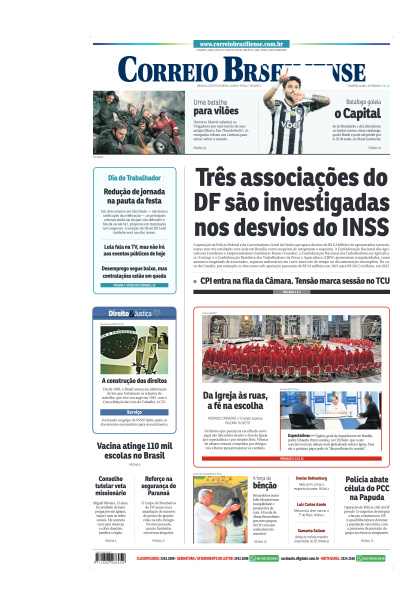 Correio Braziliense - Edição de 01 de Maio de 2025