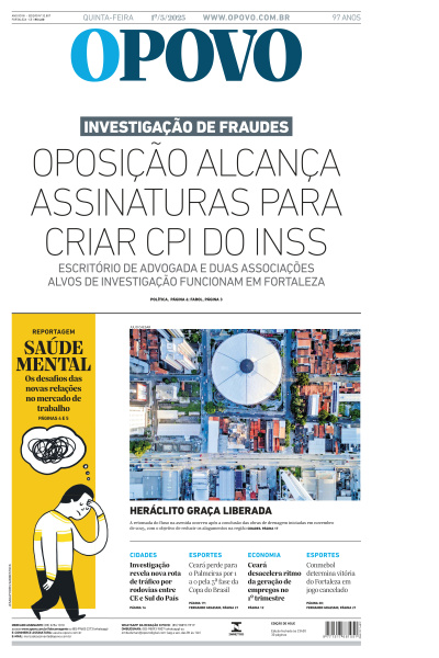 O POVO - Edição de 01 de Maio de 2025