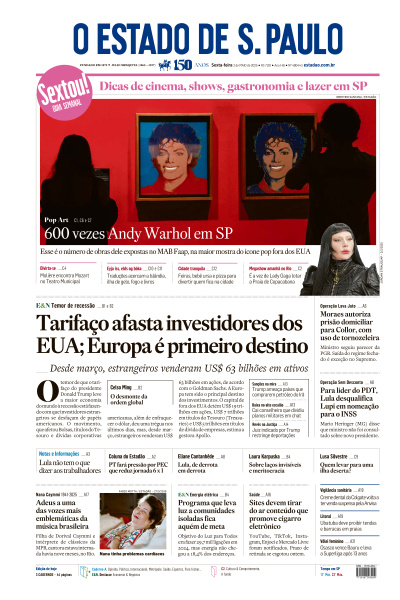 Estadão - Edição de 02 de Maio de 2025