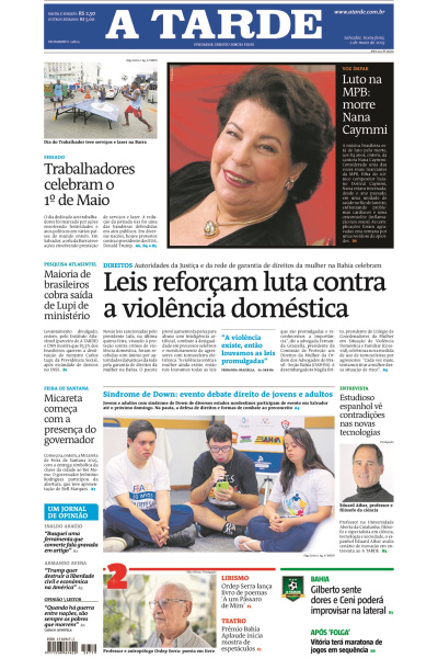 A TARDE - Edição de 02 de Maio de 2025