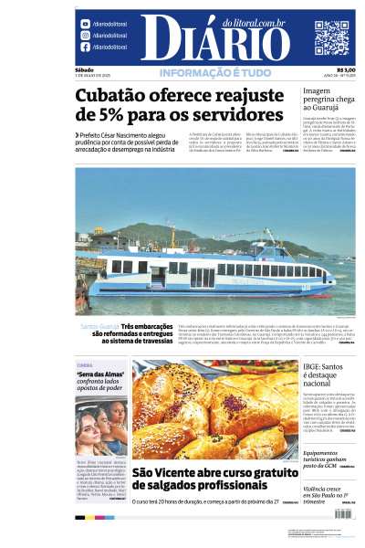 Diário do Litoral - Edição de 03 de Maio de 2025