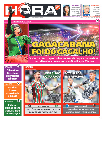 MEIA HORA - Edição de 04 de Maio de 2025