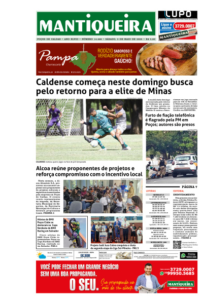 Mantiqueira - Edição de 04 de Maio de 2025