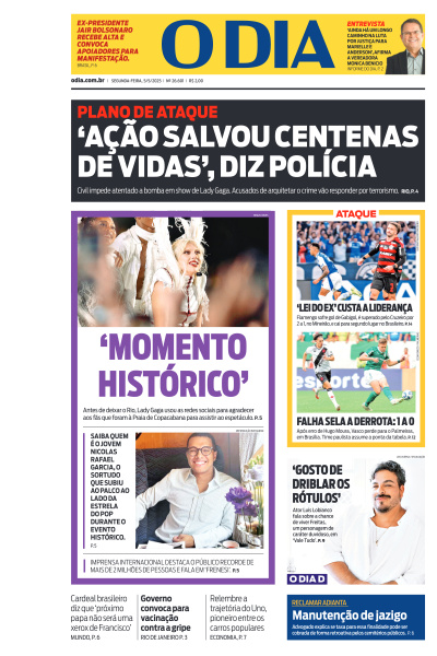 O DIA - Edição de 05 de Maio de 2025