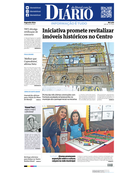 Diário do Litoral - Edição de 05 de Maio de 2025
