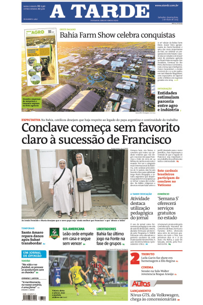 A TARDE - Edição de 07 de Maio de 2025