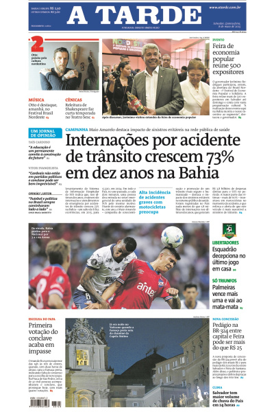 A TARDE - Edição de 08 de Maio de 2025