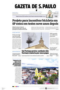 Gazeta de S. Paulo - Edição de 08 de Maio de 2025