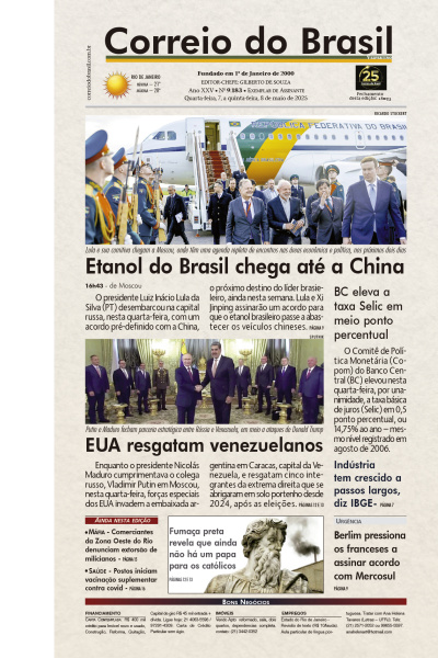 Correio do Brasil - Edição de 08 de Maio de 2025