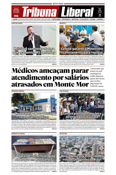 Tribuna Liberal - Edição de 9 de Maio de 2025.