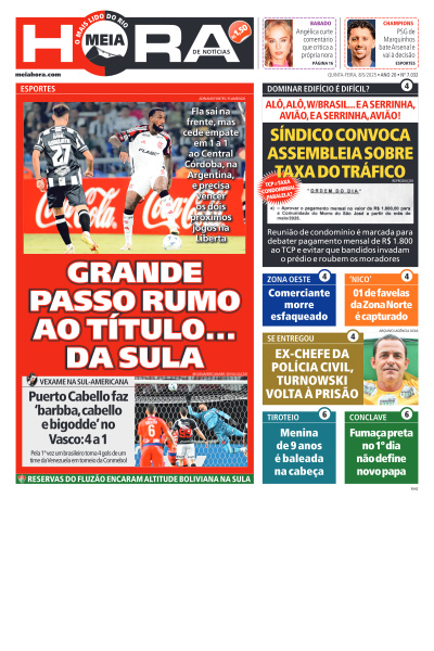 MEIA HORA - Edição de 09 de Maio de 2025