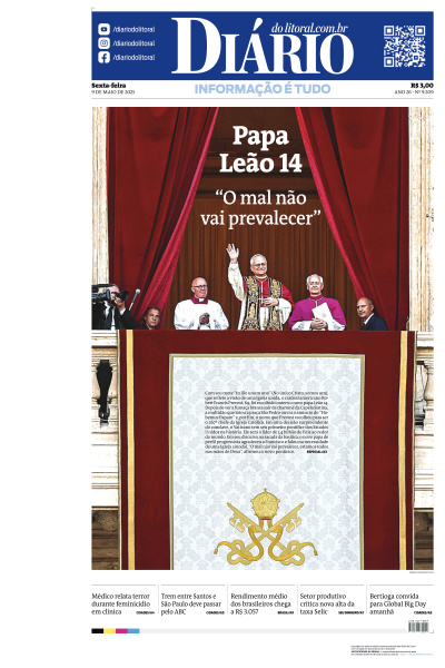 Diário do Litoral - Edição de 09 de Maio de 2025