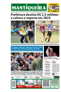 Mantiqueira - Edição de 09 de Maio de 2025