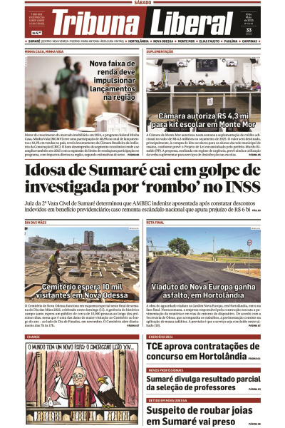 Tribuna Liberal - Edição de 10 de Maio de 2025.