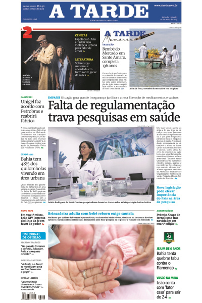 A TARDE - Edição de 10 de Maio de 2025