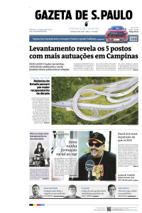 Gazeta de S. Paulo - Edição de 11 de Maio de 2025