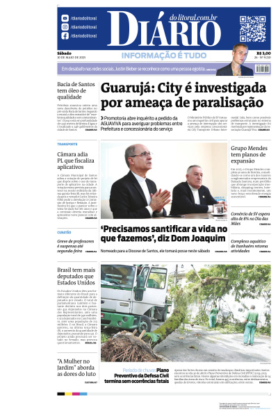 Diário do Litoral - Edição de 11 de Maio de 2025