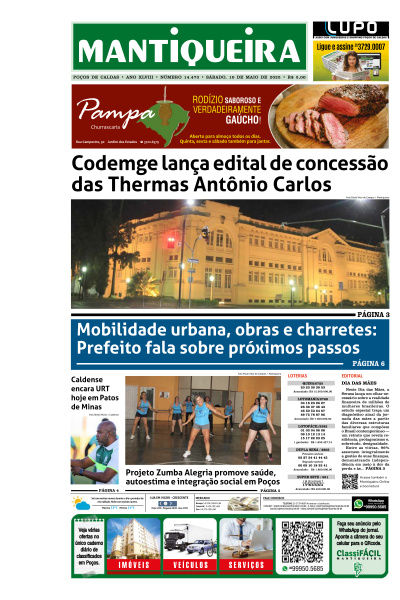 Mantiqueira - Edição de 11 de Maio de 2025