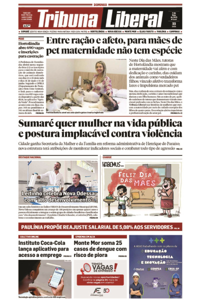 Tribuna Liberal - Edição de 11 de Maio de 2025.