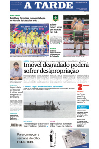 A TARDE - Edição de 12 de Maio de 2025