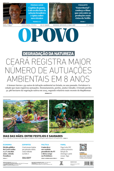 O POVO - Edição de 12 de Maio de 2025