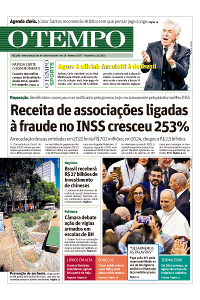 O TEMPO - Edição de 13 de Maio de 2025