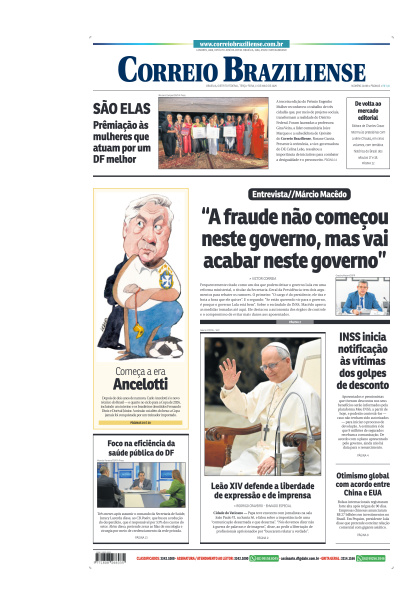 Correio Braziliense - Edição de 13 de Maio de 2025