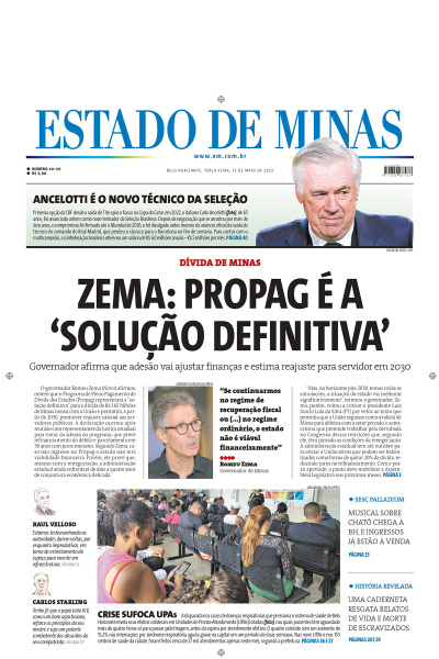 Estado de Minas - Edição de 13 de maio de 2025