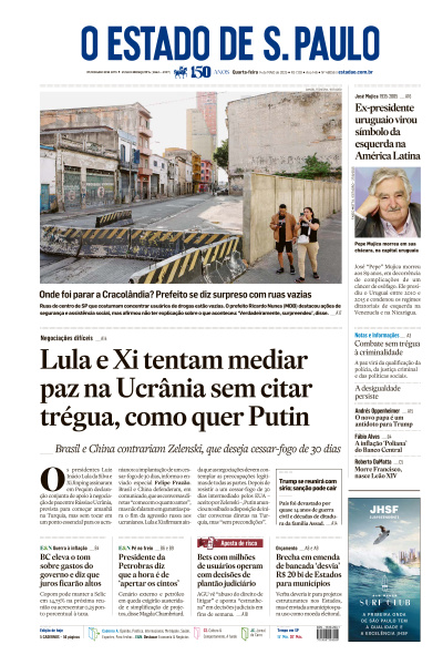 Estadão - Edição de 14 de Maio de 2025