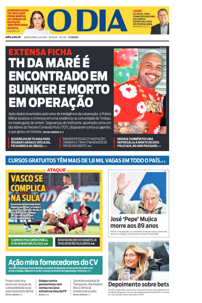 O DIA - Edição de 14 de Maio de 2025