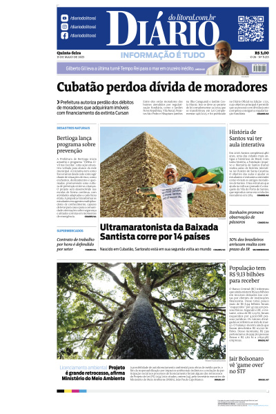Diário do Litoral - Edição de 15 de Maio de 2025