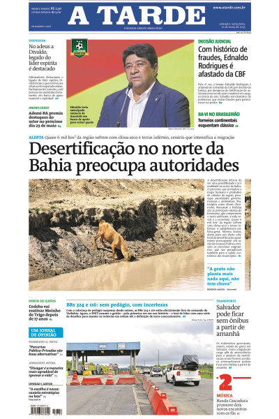 A TARDE - Edição de 16 de Maio de 2025