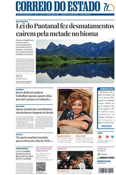 Correio do Estado - Edição de 16 de Maio de 2025