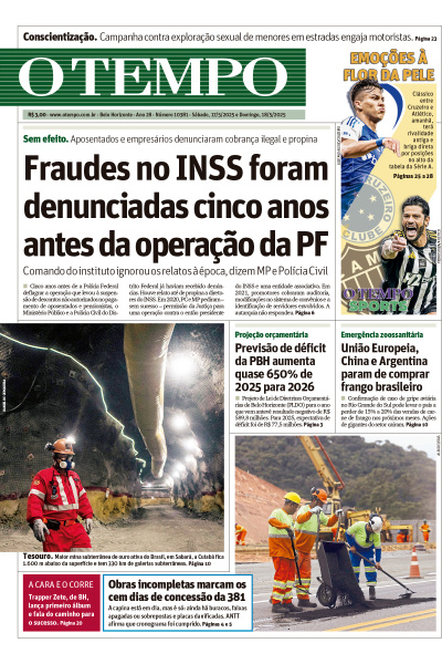 O TEMPO - Edição de 17 de Maio de 2025