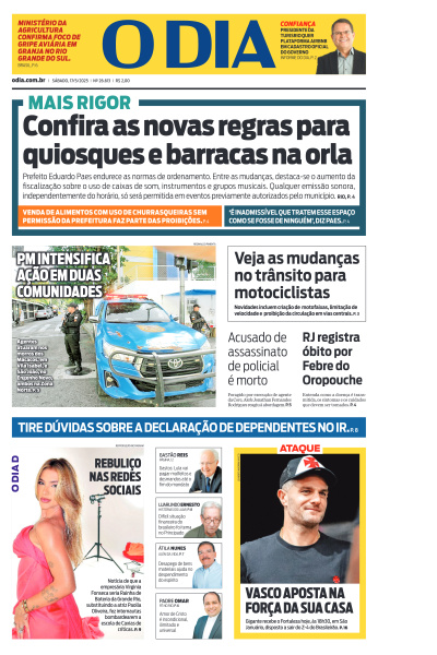 O DIA - Edição de 17 de Maio de 2025