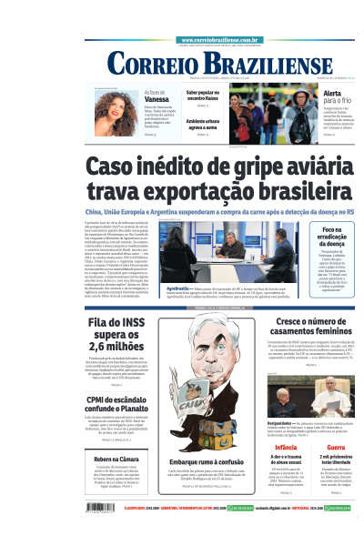 Correio Braziliense - Edição de 17 de Maio de 2025