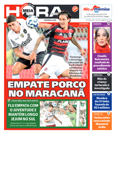 MEIA HORA - Edição de 19 de Maio de 2025