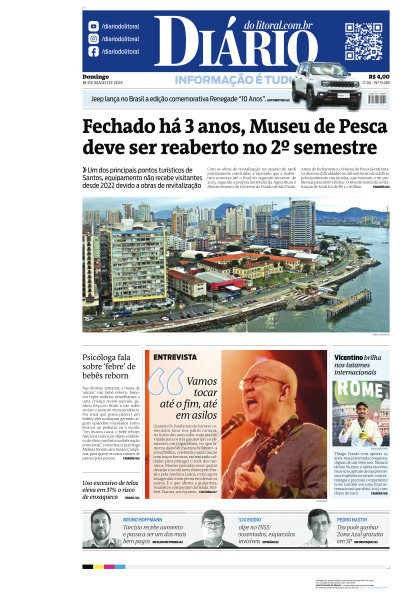 Diário do Litoral - Edição de 19 de Maio de 2025
