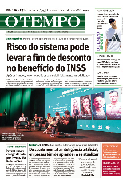 O TEMPO - Edição de 21 de Maio de 2025